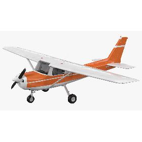 3D Single Engine Aircraft